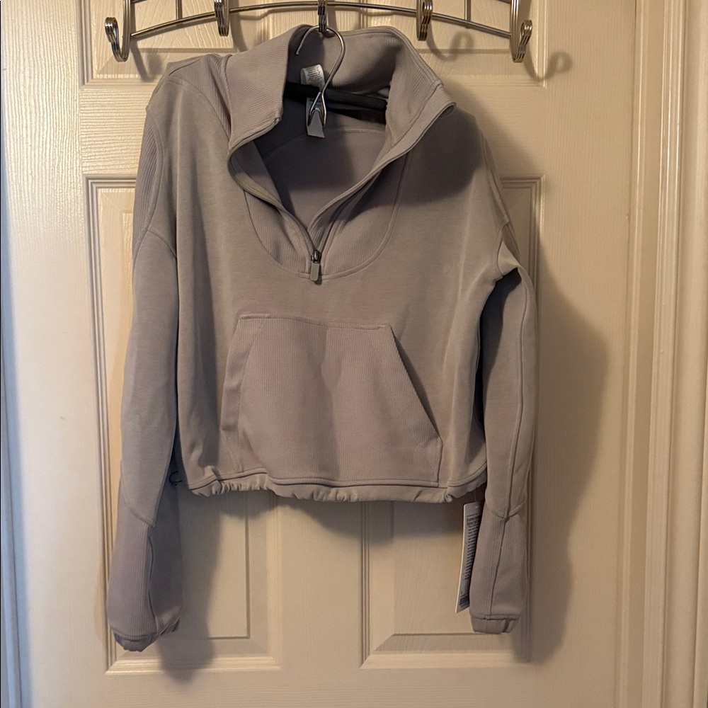 Brushed Softstreme ribbed half zip

Lulu colour riverstone